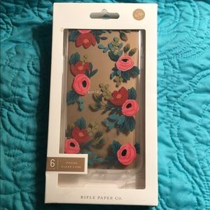 Iphone clear case for 6/6s, floral